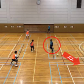 フットサル初心者必見！？「出して抜ける」を意識しよう！